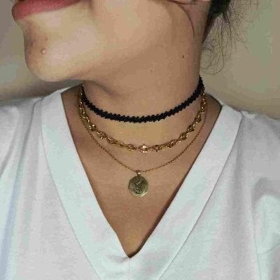 Collar Layered Dorado