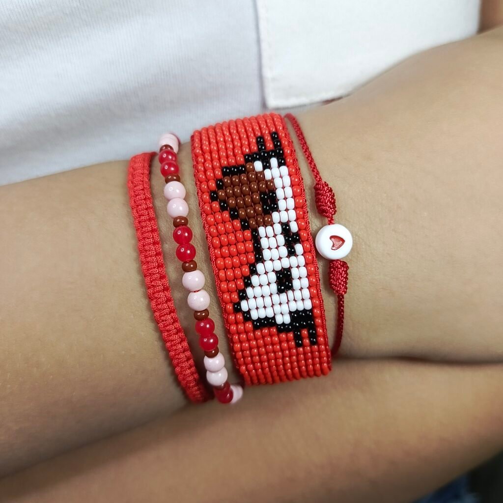 Pulsera de Gato con Mostacilla